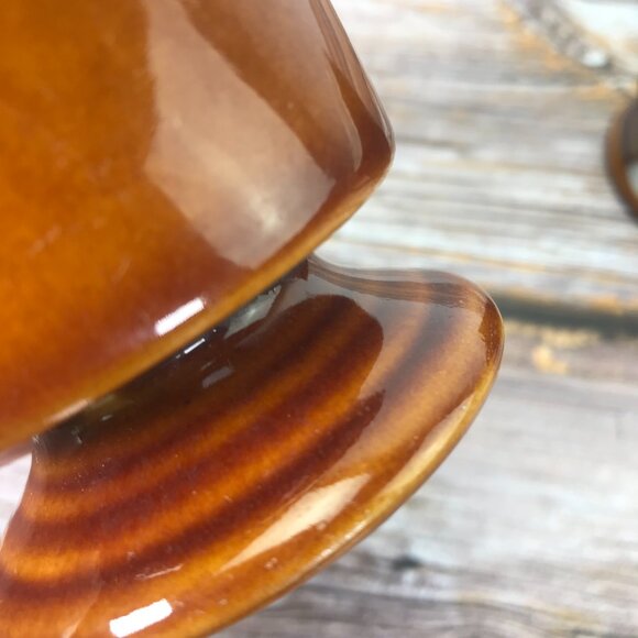 Vintage Restaurant Pedestal Coffee Mug Mid Century Diner - Picture 6 of 12